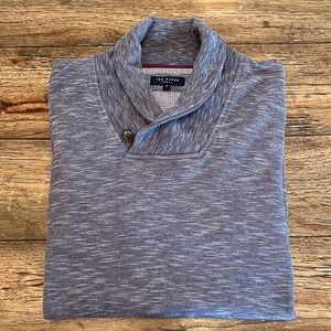 Ted Baker Blue Pull Over Sweater